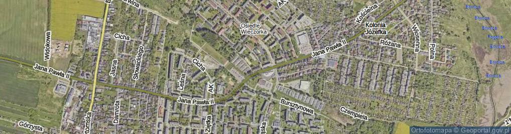 Zdjęcie satelitarne Mastalerza Stanisława ul.